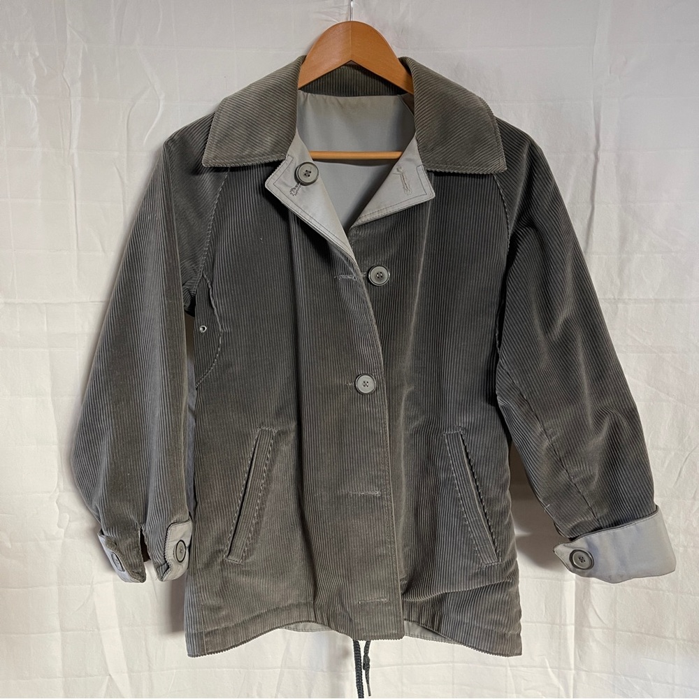 Dark grey corduroy jacket
